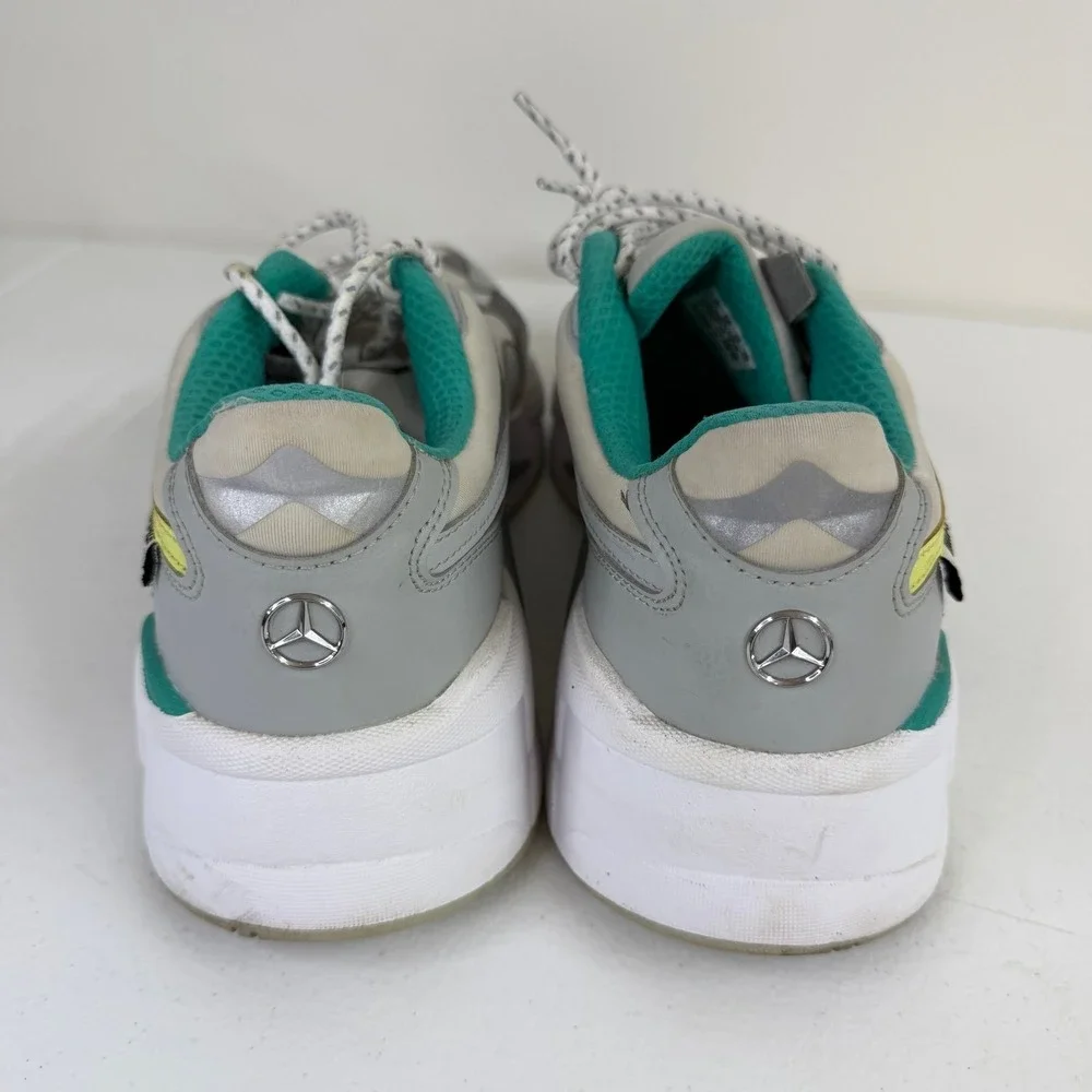 Mercedes-AMG Petronas Motorsport x Puma RS-X3 sunny lime grey sneakers shoes 12